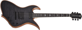 Wylde Audio Thoraxe Transparent Black Burst 6-String Electric Guitar 2023
